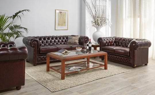 premium chesterfield cavendish drie twee een