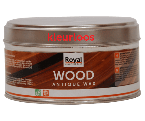 wood-antique wax-kleurloos