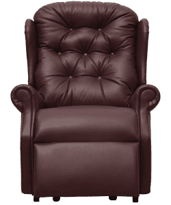 Delta-chesterfield-traditioneel-oorfauteuils-Woburn-relax-dual-burgundly-red-chesterfield