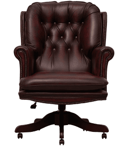 delta-chesterfield-bureaustoel-president-swivel-ant-red-vooraanzicht