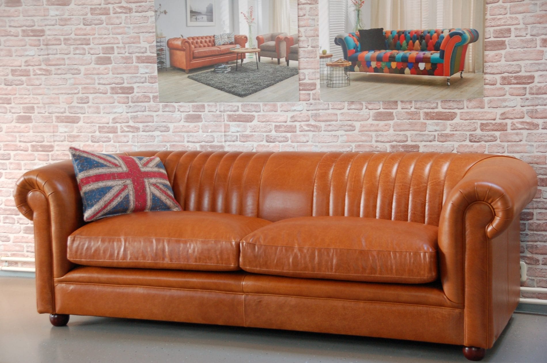 Eigentijdse chesterfield Gilbert