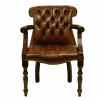 delta-chesterfield-admiral-stand-chair-light-rust-bureaustoel-vooraanzicht