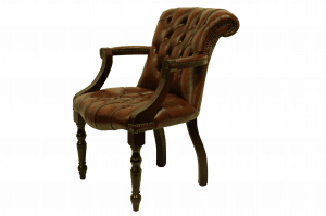 delta-chesterfield-admiral-stand-chair-light-rust-bureaustoel-zijaanzicht-links