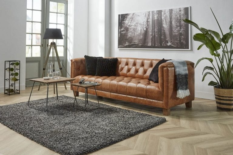 Burton chesterfield 3,5 zits bank Rimini sfeerimpressie