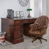 director swivel bureaustoel delta chesterfield