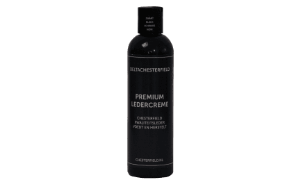 premium ledercreme zwart