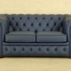 Moderne variant van traditionele chesterfield bank