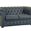 Moderne variant van traditionele chesterfield bank