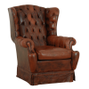 Vintage chesterfield highback chair