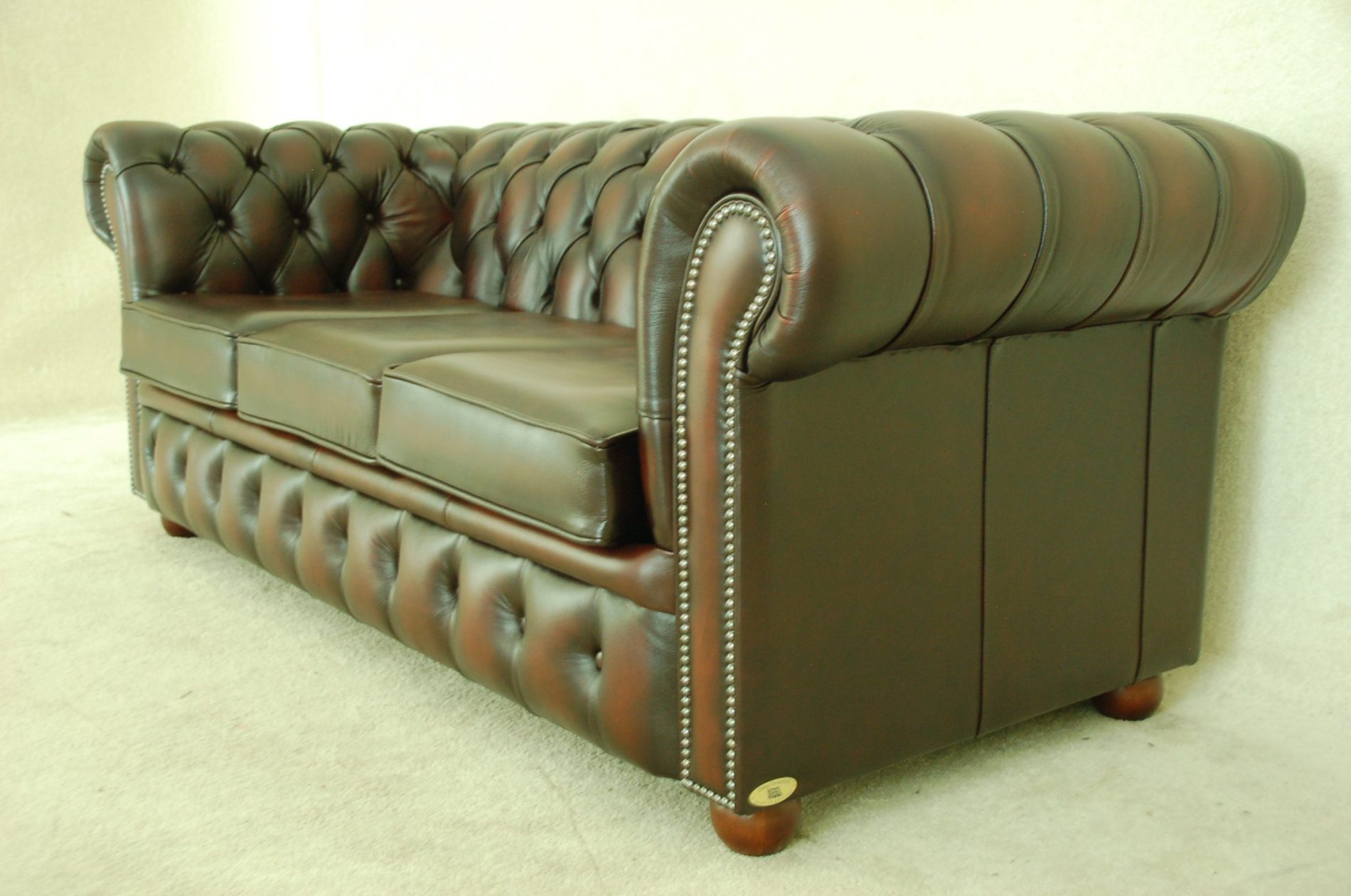 Nieuwe drie zits Carlton chesterfield bank