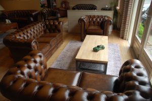 3-2-1- engelse nieuwe chesterfield set Essex