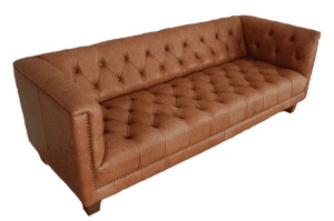 Burton chesterfield toonkamermodel in Rimini rust