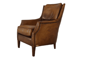 high back chair picasso in schaap brown