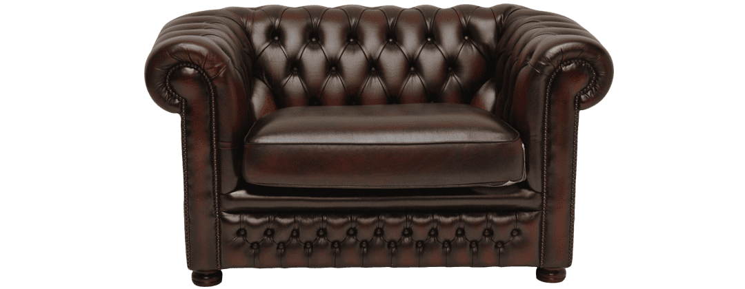 gebruikte chesterfield love seat chair