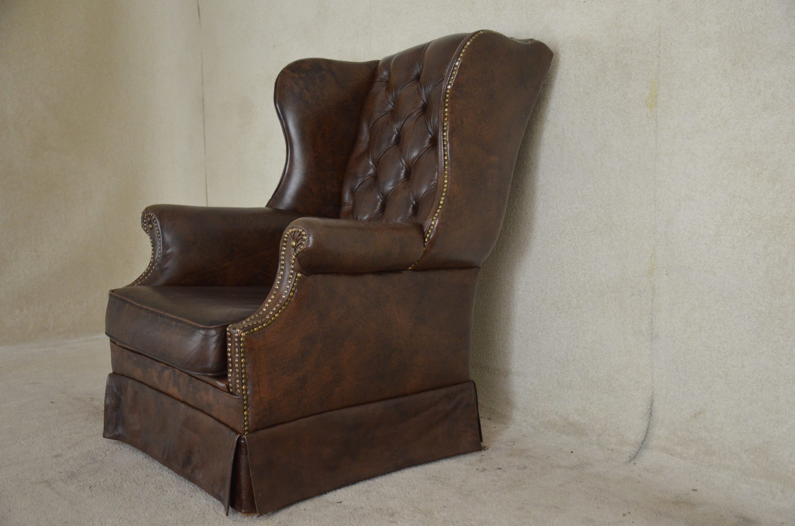 high back masterchair occasion in antique Brown