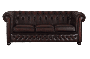 3 zits chesterfield occasion in ant. red