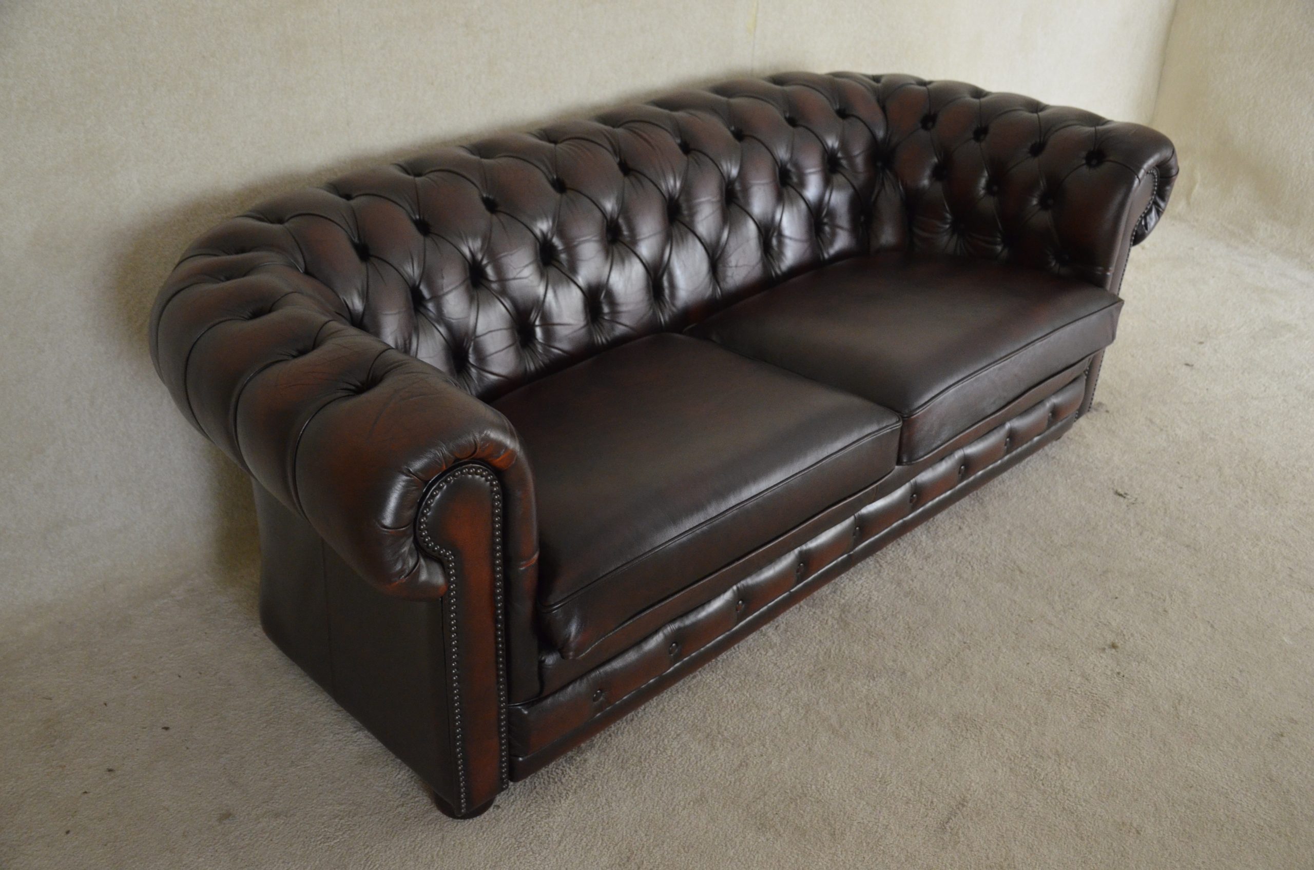 3 zits chesterfield occasion york fishmouth in antique Rust