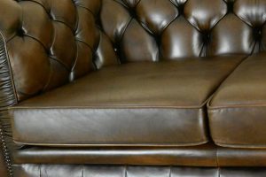 gebruikte tweezits chesterfield bank met garantie