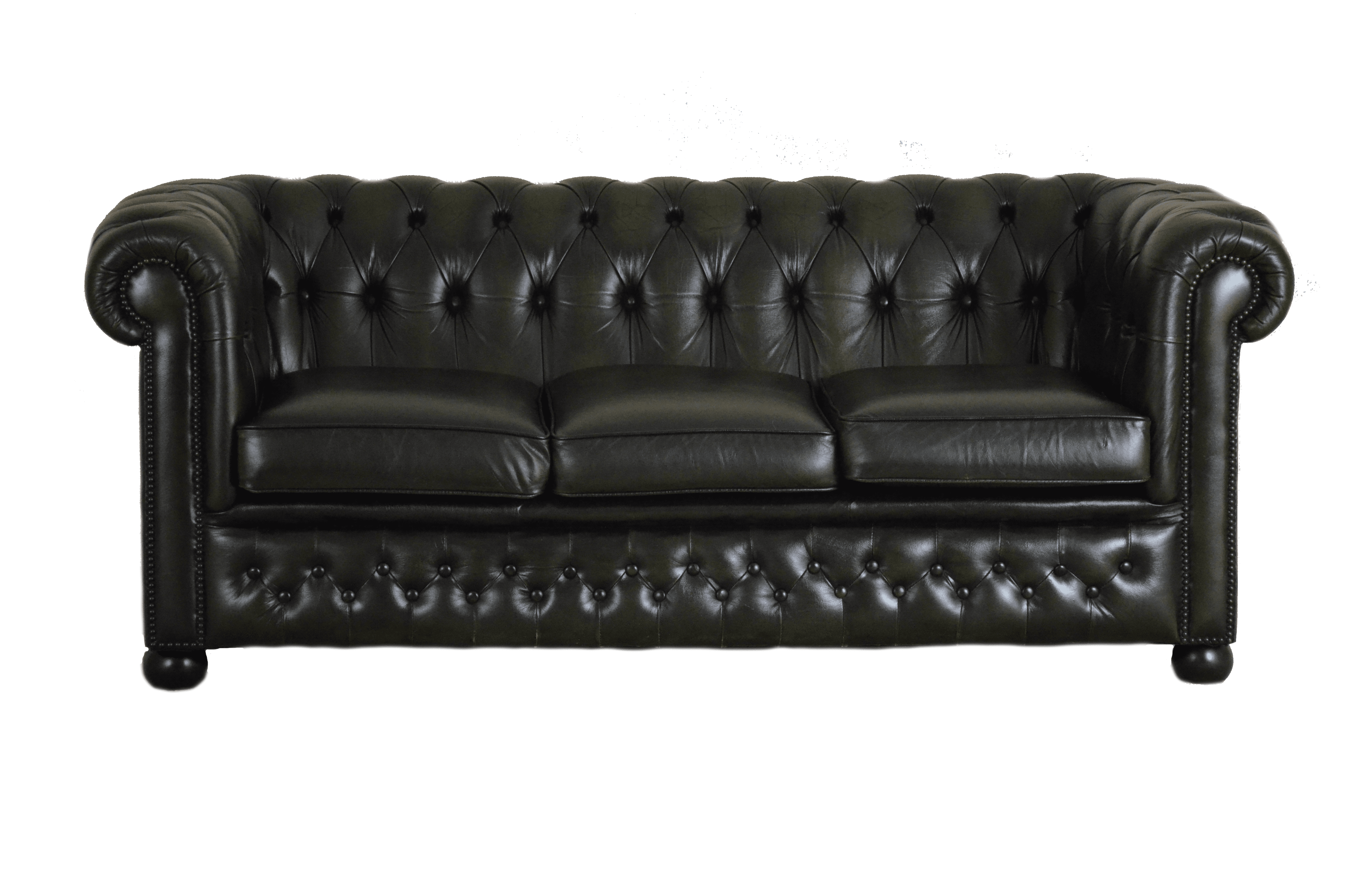 3 + 2 zits chesterfield set occasion in ant. green