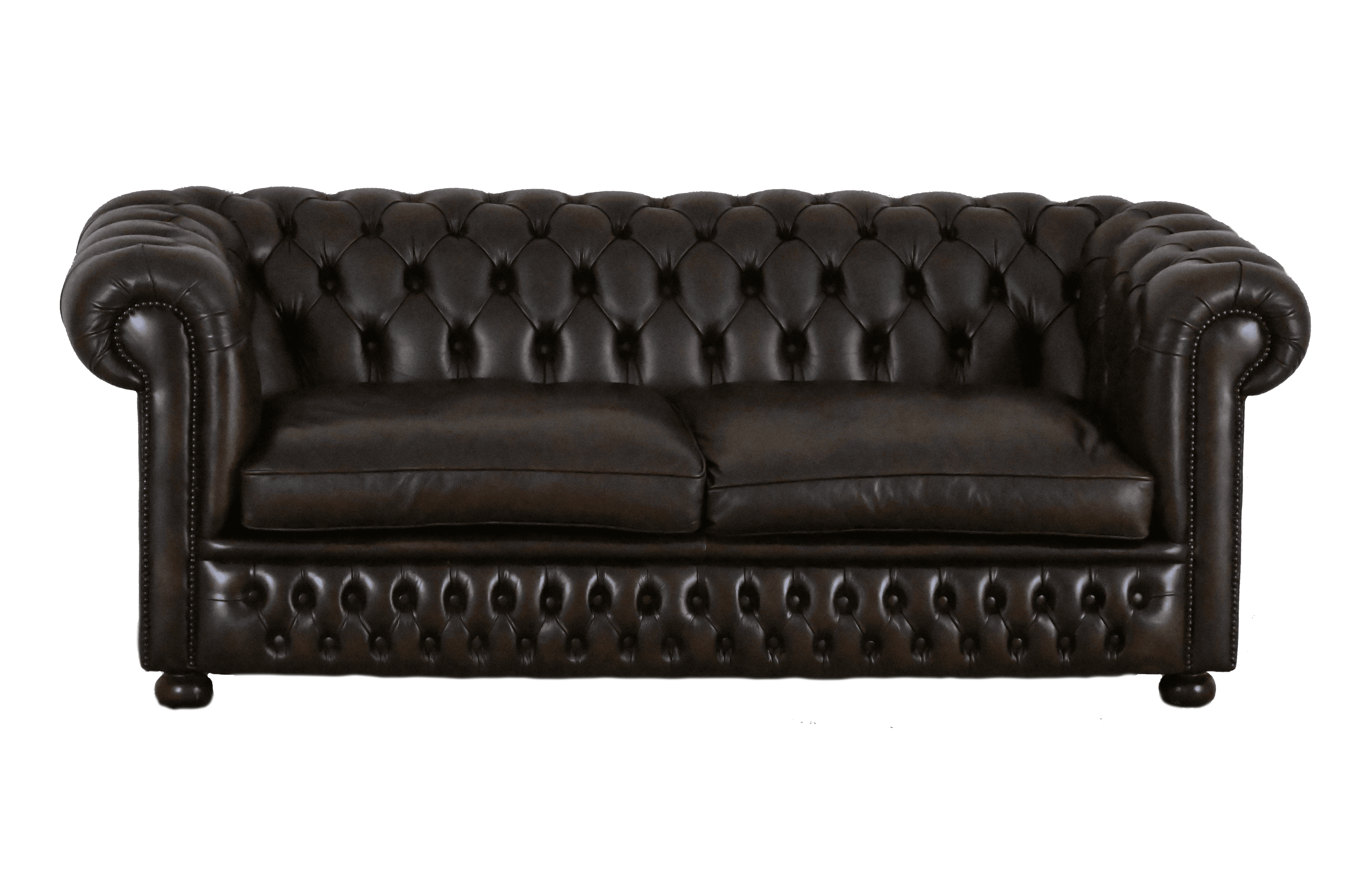 3 zits chesterfield in antique brown