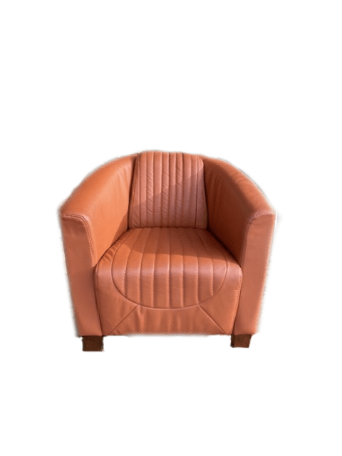 club chair rolf occasion in plain brandy