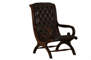 gebruikte chesterfield slipper chair