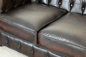 gebruikte 3+2 chesterfield combinatie set