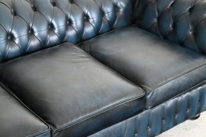 kleinere 3 zits chesterfield in antique blue