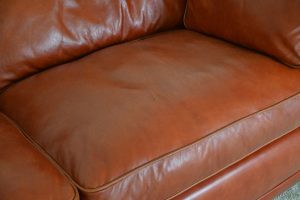 gebruikte drie zits bank in chesterfield leer met garantie