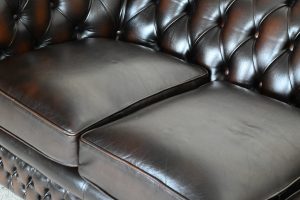 3 zits full size chesterfield in antique brown