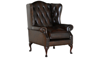 Comfortabele gebruikte traditionele oorfauteuil met zacht zitcomfort. Duurzaam, gecontroleerd, met garantie. Een circulaire keuze – direct leverbaar!