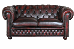 Stijlvolle gebruikte Chesterfield 2-zits bank met comfort en garantie. Duurzame keuze, deels vernieuwd. Direct leverbaar zoals op de foto.