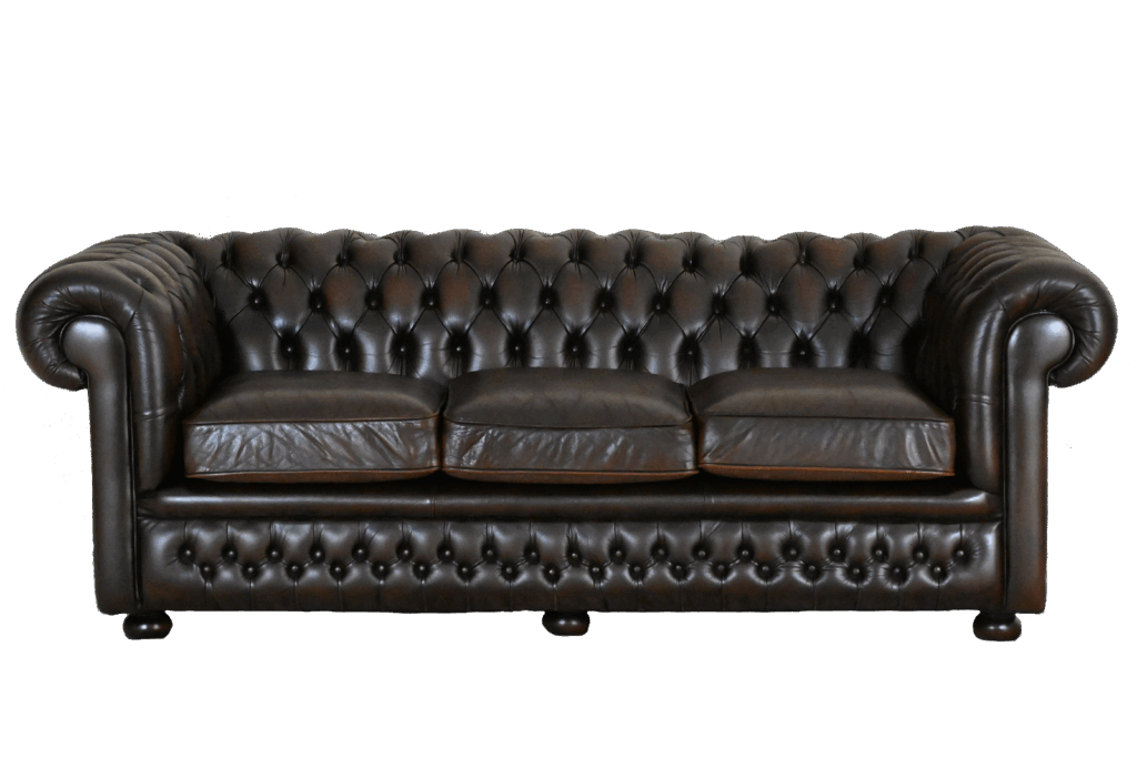 Traditionele 3-zits Chesterfield bank #255207