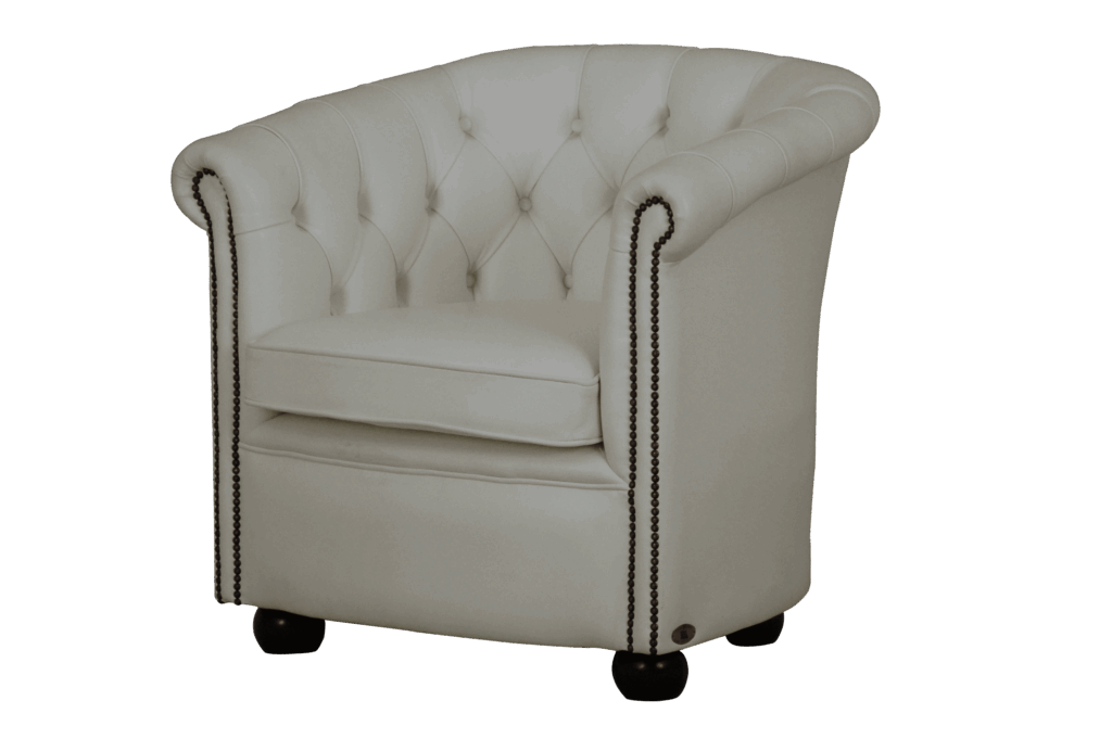 Byron tub in effen wit