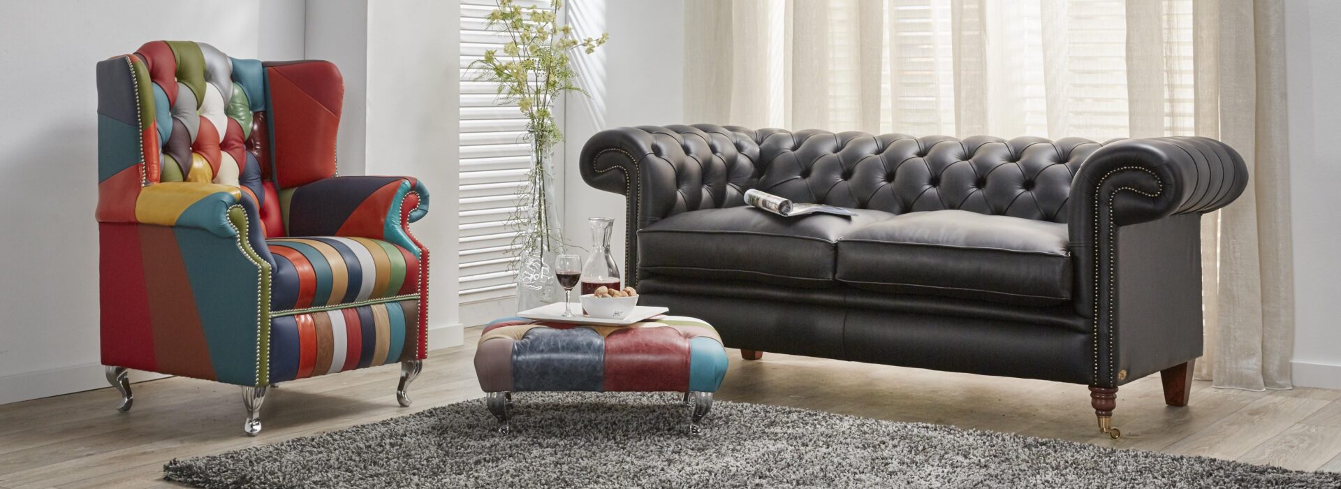 Eigentijds zitcomfort chesterfield banken en stoelen