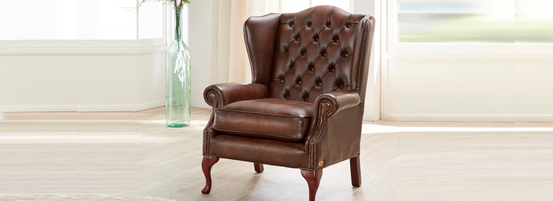 Oorfauteuils Engelse premium Chesterfield
