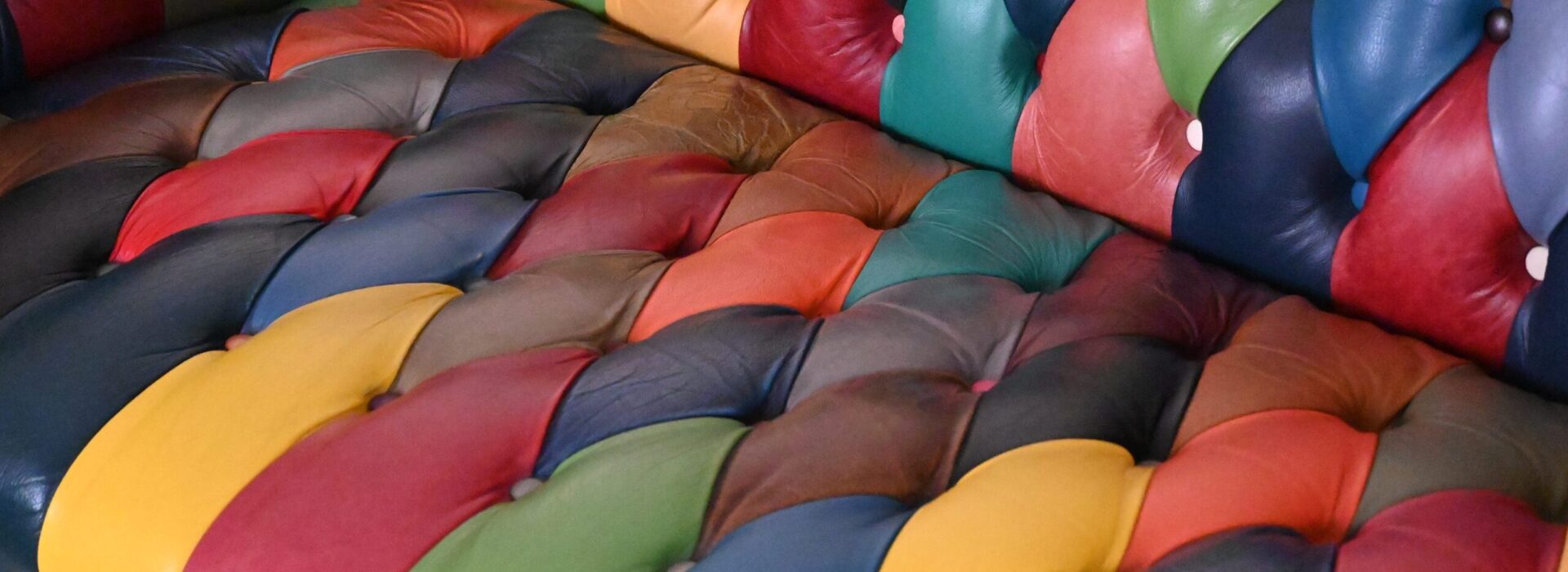 Multicolor eigentijdse Chesterfield